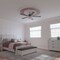 Ekena Millwork 71 1/4-in. OD x 62 3/4-in. ID x 4 1/4-in. W x 1 3/8-in. P Palmetto Ceiling Ring Kit CRK70PM - alternate 7